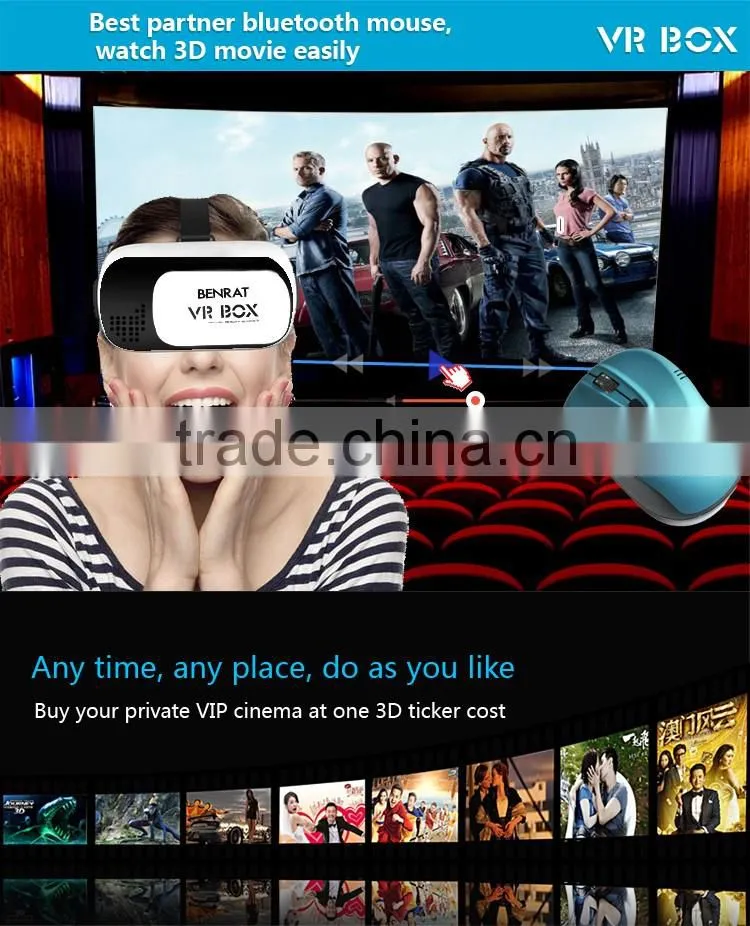 New technology vr box 2nd Generation Distance Adjustable VR Box 3D Glasses