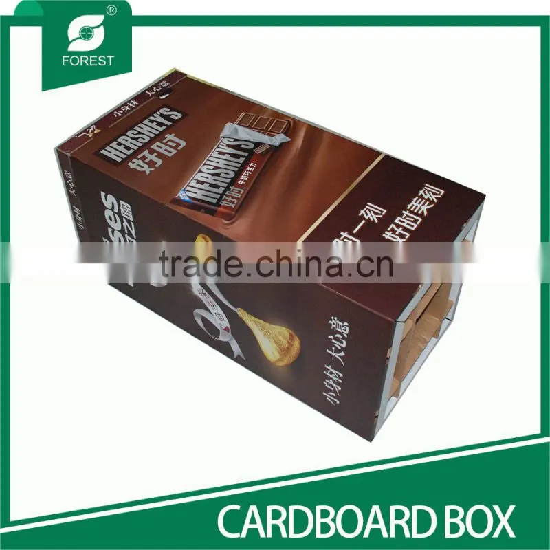 HARD CARDBOARD BOX CHOCOLATE DISPLAY BOX