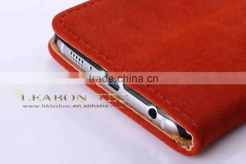 2015 New Design Hot new galaxy s6 case, 2015 for samsung galaxy s6 leather case