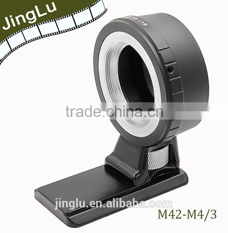 M42 Lens to Micro 4/3 M4/3 adapter Lumix G1 GH1 GF1 EP-1 with long tripod