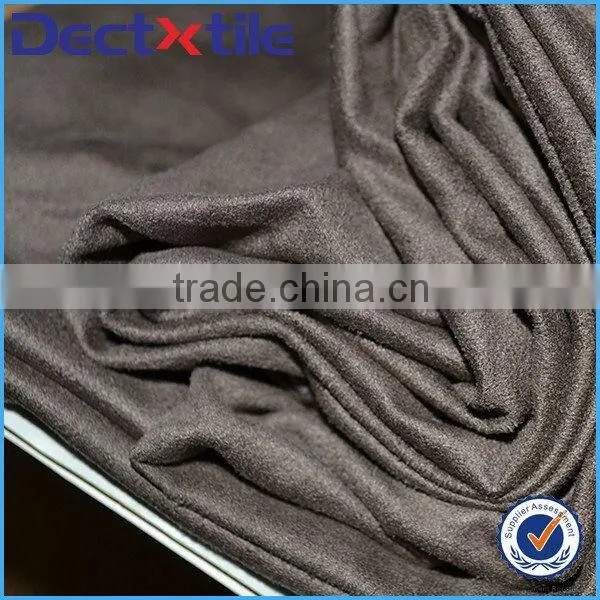 High quantity and low price stretch 2ways suede fabric made in China