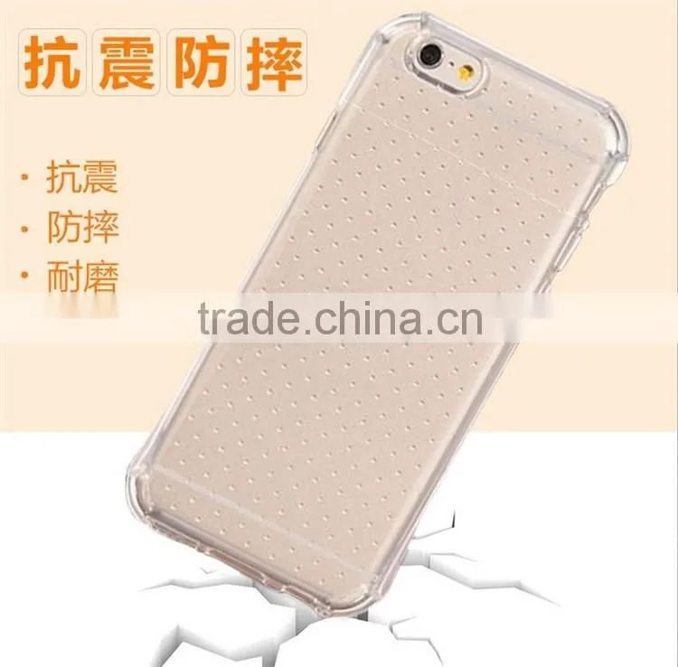 Thicken Clear TPU Case For Iphone 6/6Plus Shockproof Mobile Phone Cover