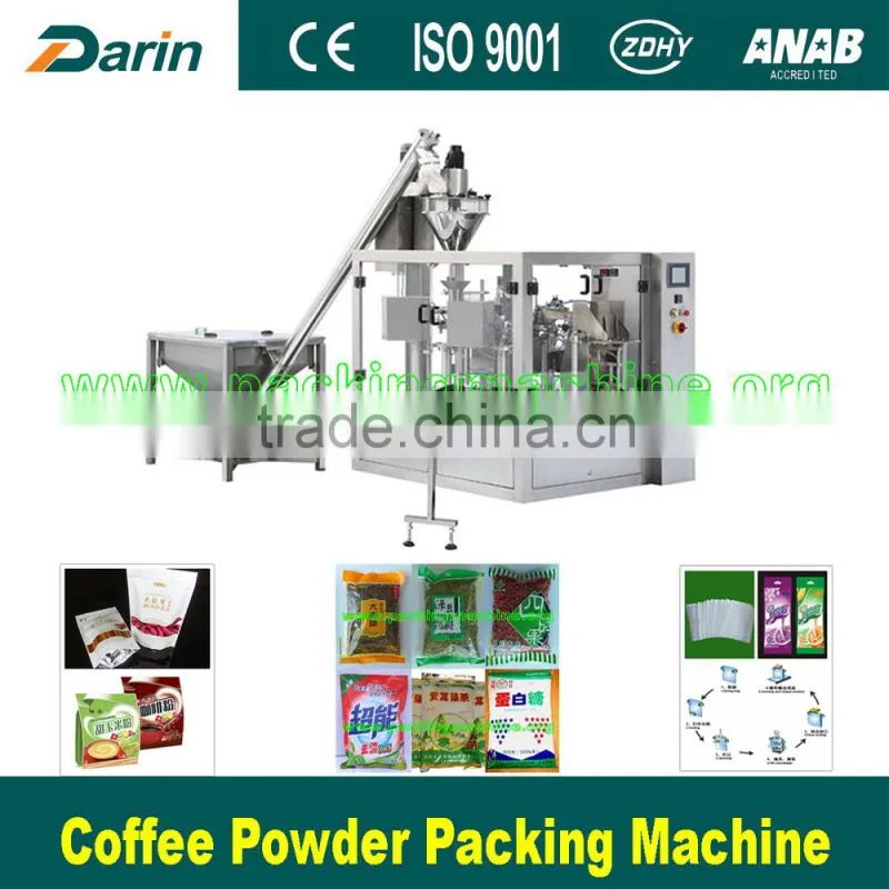Stand-up Zipper Pouch Rotary Packing Machine, Bag-given Packaging Machine