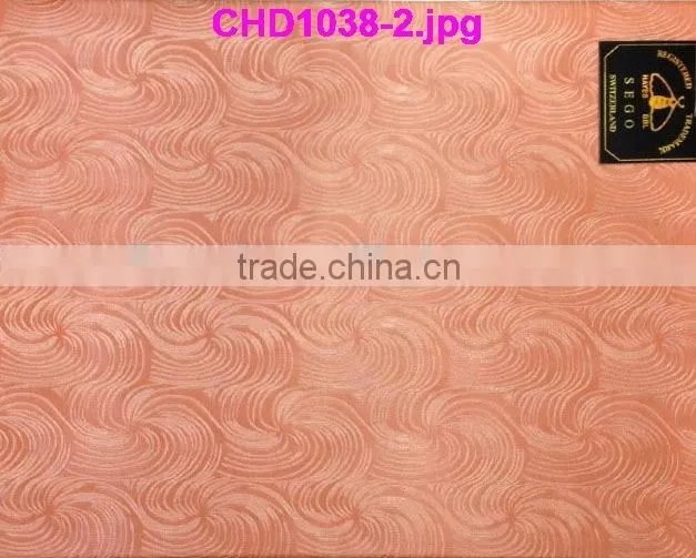 CHD1038-8 2014 African style high quality nice design Sego headtie ,two pieces in one pack on wholesale price