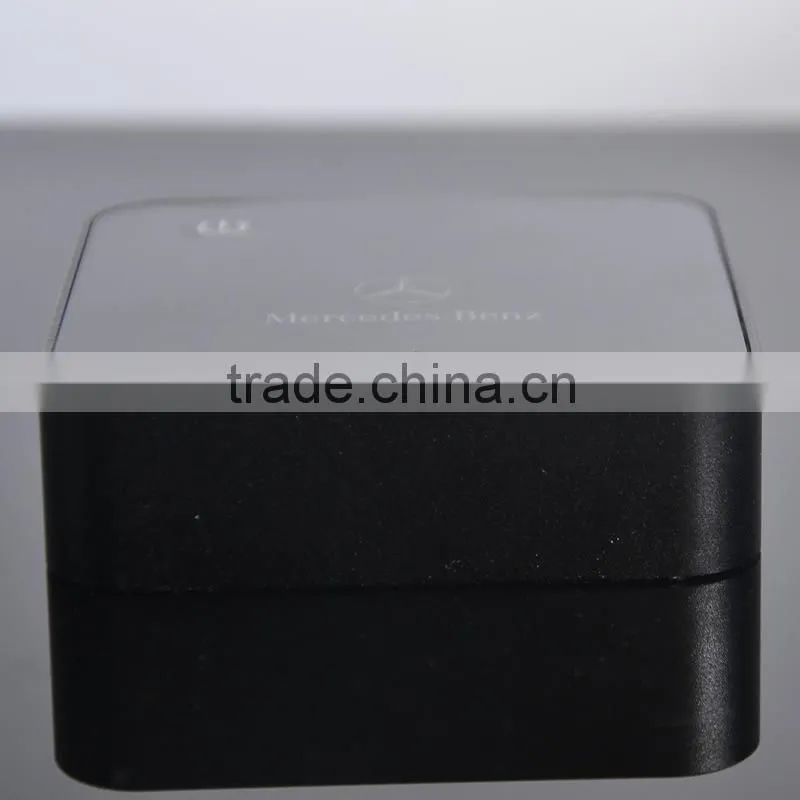 High end promotion gift powerbank usb charger with 40 pages auto sliding LED advertising poster, custom logo available