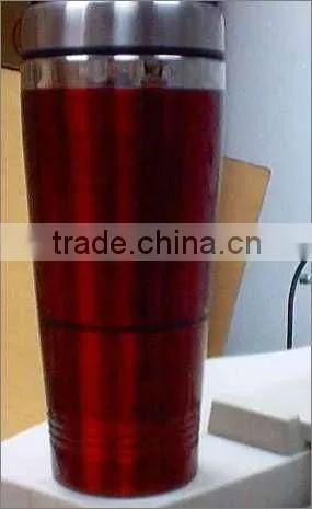 nontoxic high grade double wall ss travel mug cup ice cream cups