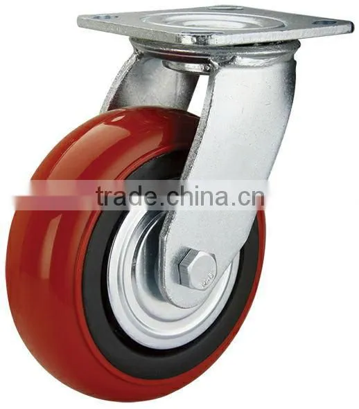 PVC/PU heavy duty castor wheel price for cart