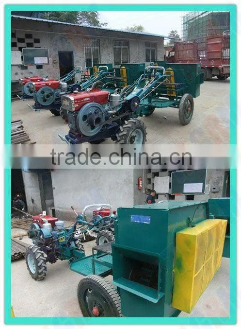 Sugar cane harvester with wheel 6BZ-15