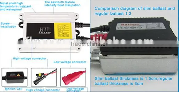 high quality 55W Xenon HID kit, 55W 24V HID ballast, 24V for truck xenon light
