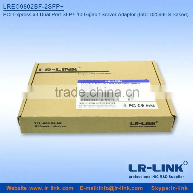 Intel 82599ES Chip PCI-E x8 2 SFP+ 10Gbps Dual Port iPCI-Express 10GB NIC Card