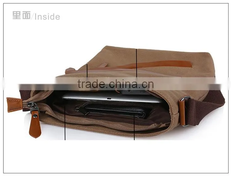 canvas shoulder tote bag for university students