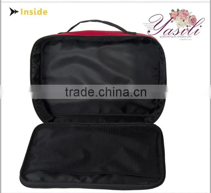 2014 hot sale travel mesh laundry wash bag make up bag
