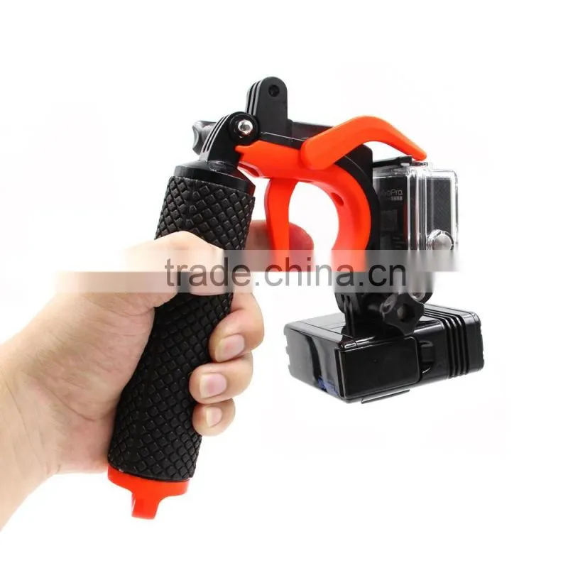 Telesin new released pistol trigger / shutter gun device for Go Pro dome port and floaty bobber