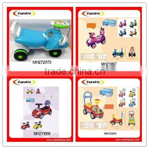 2016 New Wholesale Plastic baby car in ride on baby car