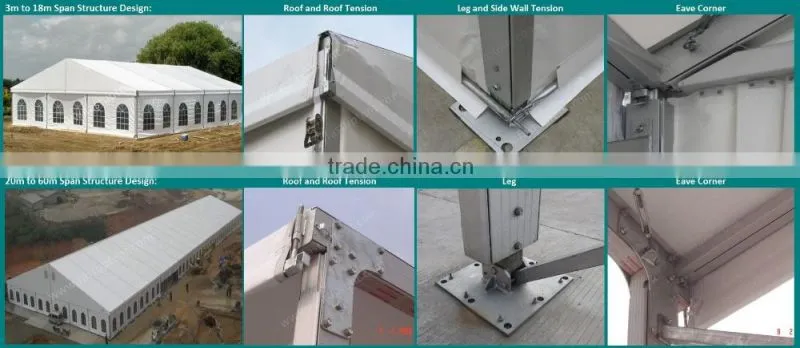 Hard Wall Aluminum Frame Marquee Tent
