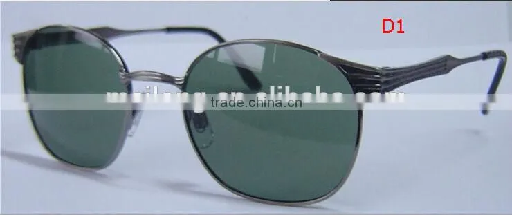 Metal feet round box The new metal sunglasses Foreign trade export glasses