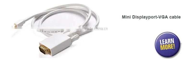 2016 new arrival display port to vga adapter