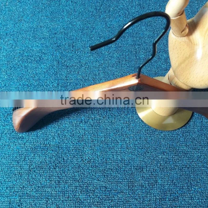 Clothes Clothing Type and Plastic Material woman wooden hanger with body shape wire