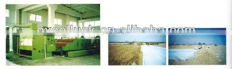 High Speed Wide Width Needle-punching Geotextile Production Line
