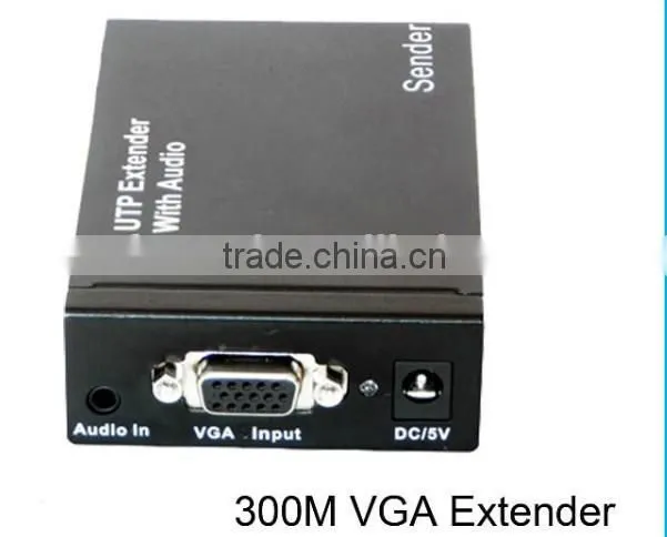 Wholesale 300m vga to utp extender over single cat5e/6 cable