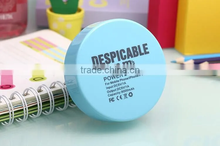 2015 new creative M&Ms Cholcolate Beans mobile power female portable power bank best gift usb charger