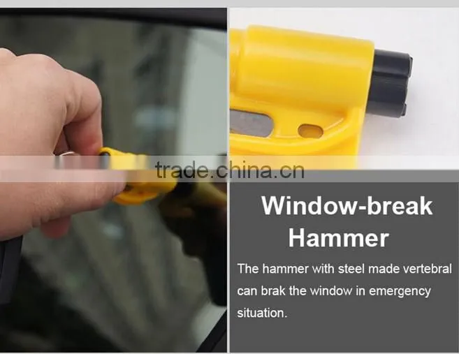 Mini car safety hammer