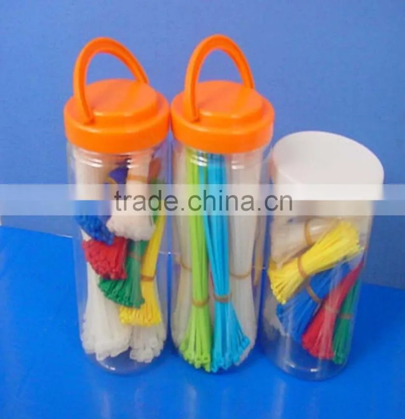 Hot stainless steel cable tie L lock type with coating