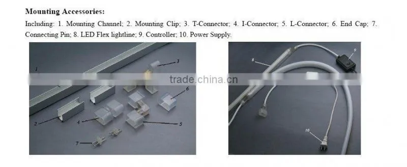 164' spool 5w neon led lights 12v TOPSUNG
