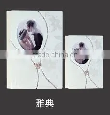 China professional manufacture high quality beautiful MDF crystal photobook cover