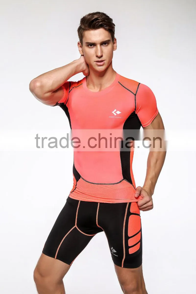 Guangzhou Wholesale or custom men spandex black white compression Wolf Boxer Shorts running shorts