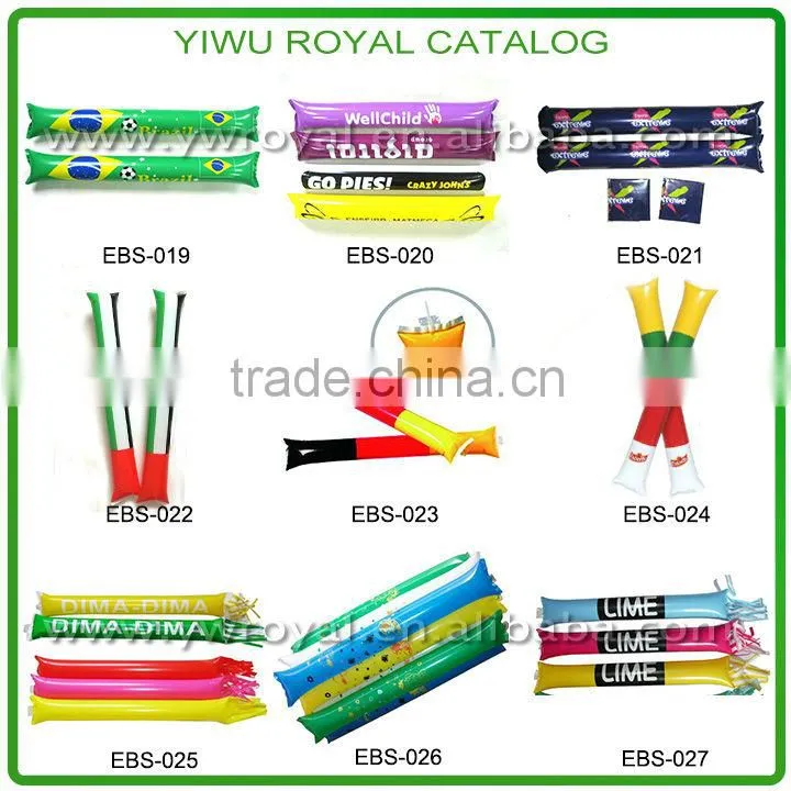Popular Inflatable Balloon Clappers Bang Bang Cheering Stick