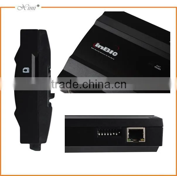 Inbio160 packag A with power supply box 1 door fingerprint and card access controller wiegand connector access control panel