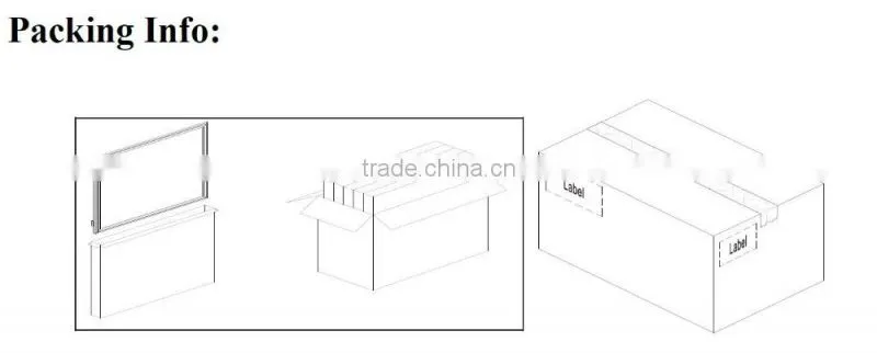 certified CE SAA TUV 45W panel light 600 x 600 led light source