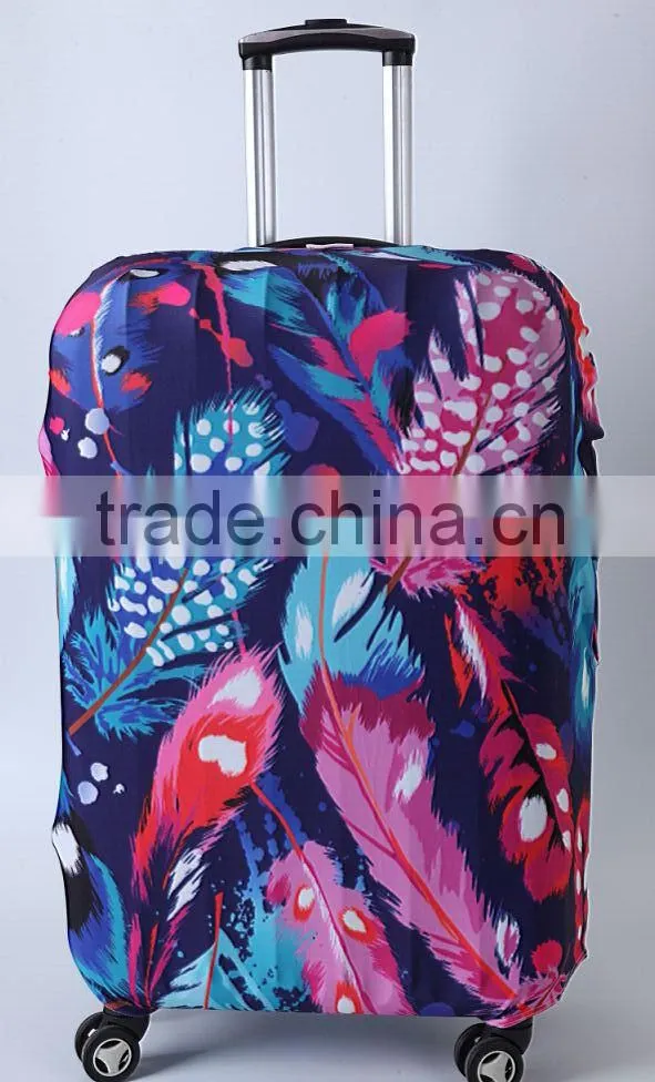 Luckiplus Resilient Spandex Trolley Case Cover Thick Elastic Luggage Cover