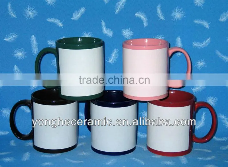 11oz Ceramic coated mug for sublimation