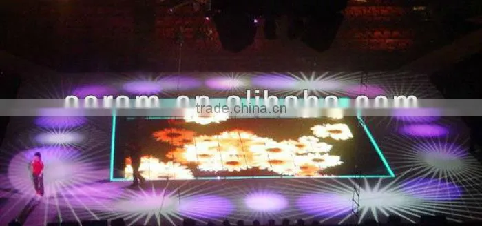 RGB led dance floor P10