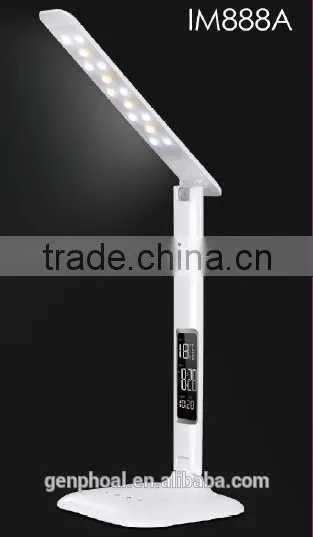 Campus Vision CE/RoHS/SAA Bluetooth dimmable Led Table lamp,Led Desk lamp,Led reading lamp with USB charger.