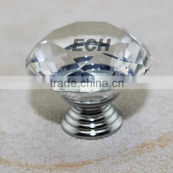 Zinc alloy crystal gear knob