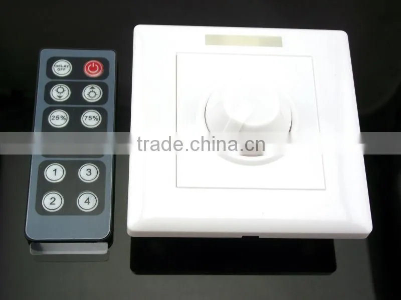LED Lighting Intelligent Dimming Controller,With Infrared 12 Key Panel Dimmer,LED Dimmer 220V 150w