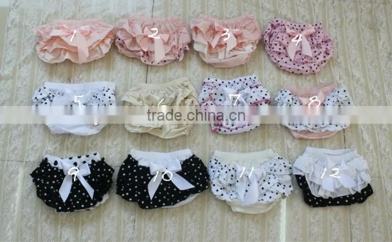 new arrived new design cotton chevron bloomer for baby
