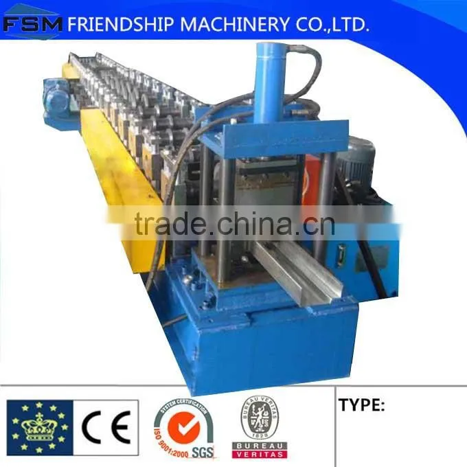 10 m/min Forming Speed Metal Door Frame Roll Forming Machine With 18 Forming Rollers