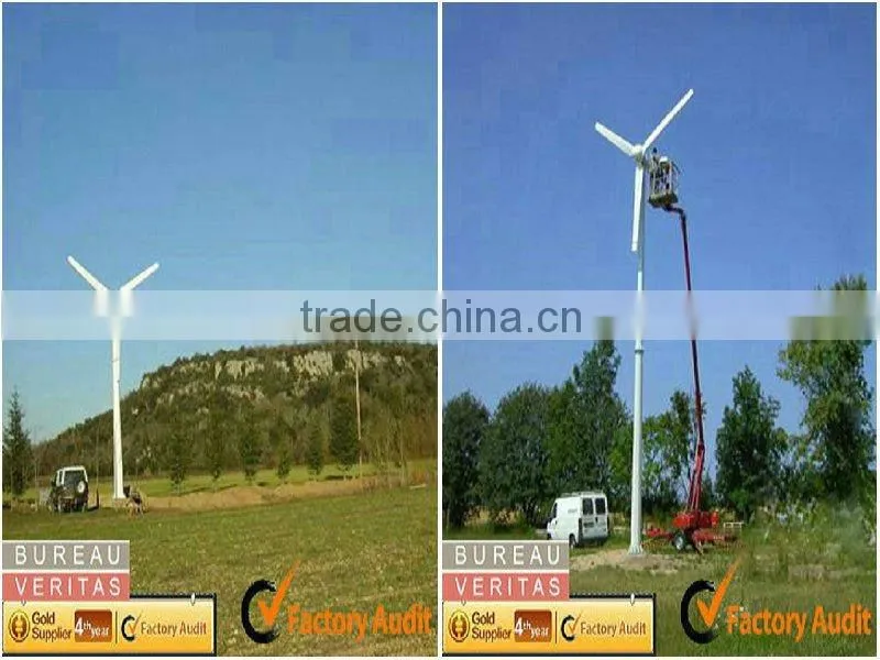 China Hummer 10KW wind turbine for windmill