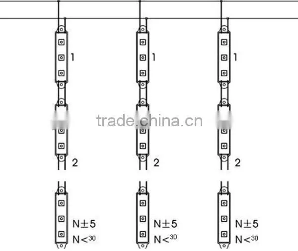 bright rgb smd 3chips mcpcb led module
