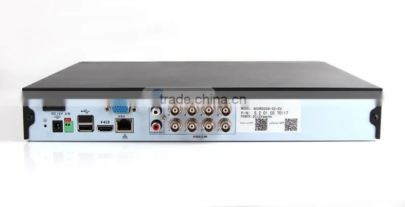 HD CVI DVR With 1080P&720P 8CH 8 channel CVR Realtime Recorder Remote View 8CH HDCVI DVR