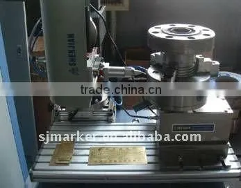 Plane and Vertical Rotation Marking Machine with CE