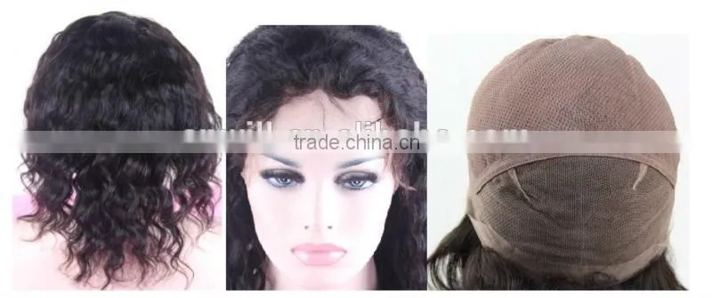 Brazilian Hair Full Lace Wig Virgin Brazilian Hair Wigs Wavy Lace Wigs