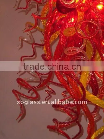 art glass sculpture chandelier lighting xo-2010623 light fixtures