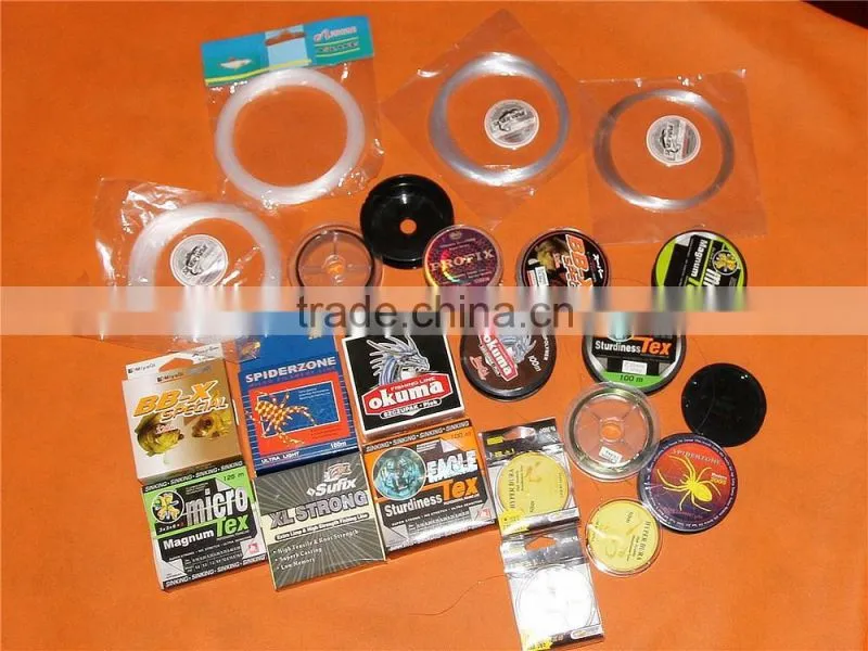 White nylon fishing line