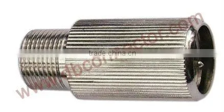 all metal coaxial cable port locking f terminator