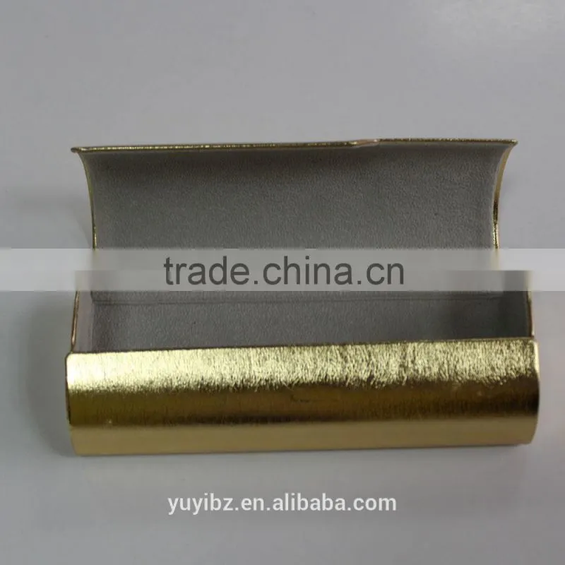 gold case for sunglasses luxury eyewear box made in china